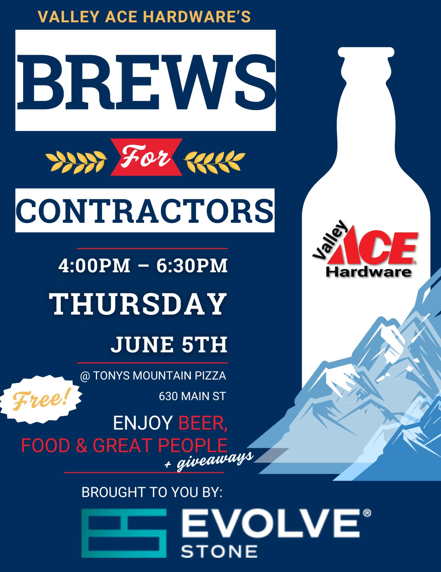 Brews for Contractors